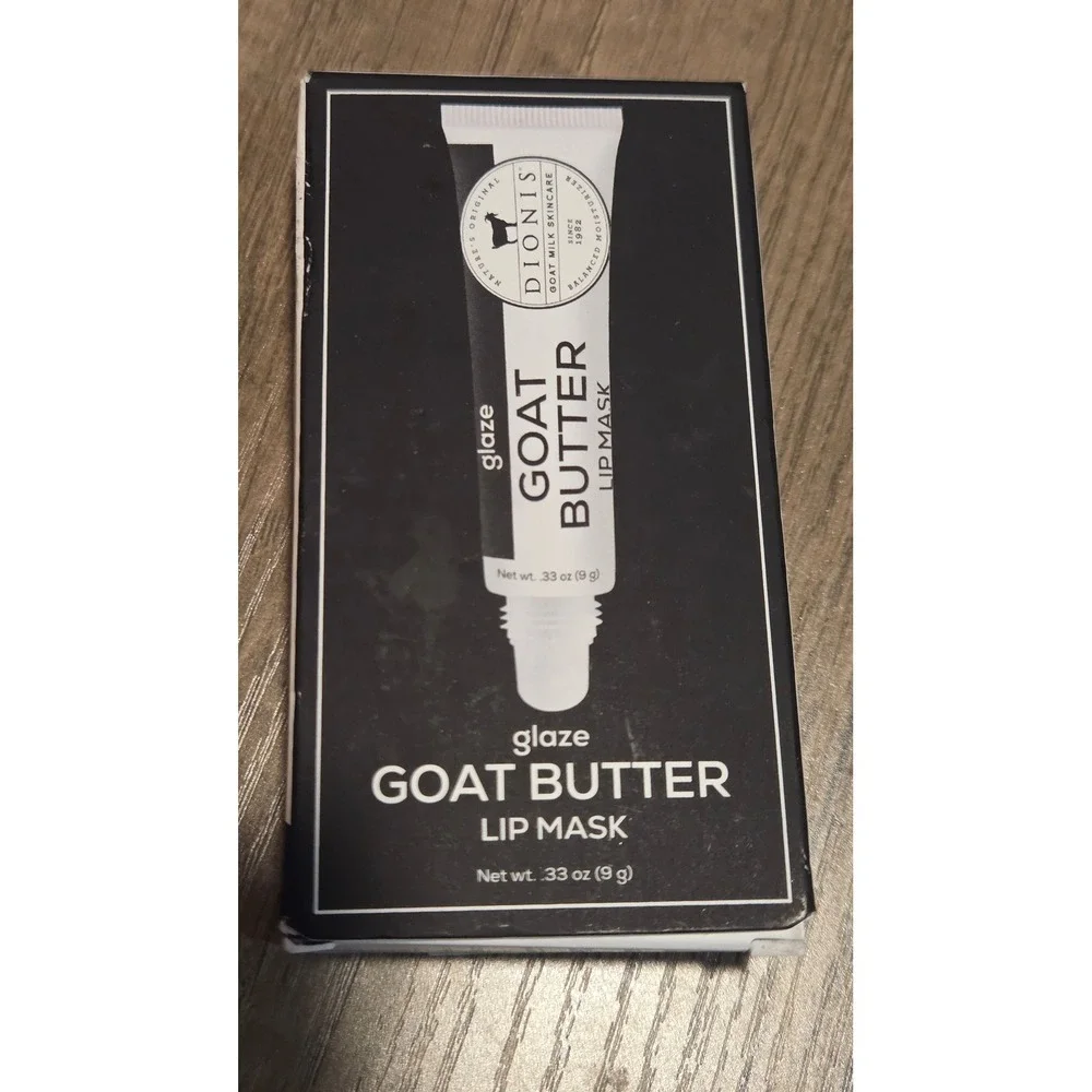 Dionis Goat Milk Skincare Glaze Goat Butter Lip Mask 0.33 oz Sweet Shortbread